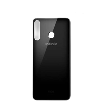 infinix Hot 8 Rear Back Body Casing Housing Replacement Battery Back Door For infinix Hot 8 - Black - Image 2