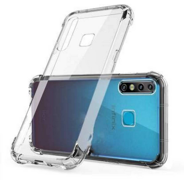 Infinix Hot 8 Soft Crystal Clear Case - Image 2