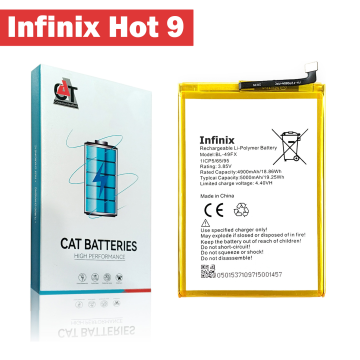 Infinix Hot 9 Battery Replacement - CAT 5000mAh (BL-49FX) - Image 2