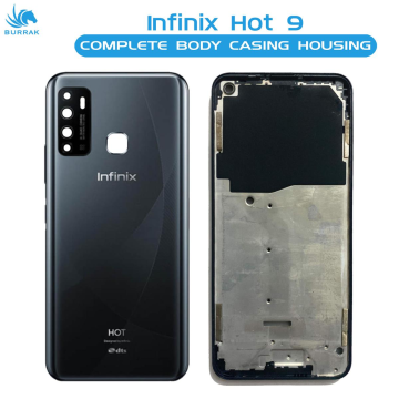 Infinix Hot 9 Black Casing - Image 2