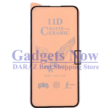 Infinix Hot 9 Matte Ceramic Glass Protector For Infinix Hot 9  - Image 2