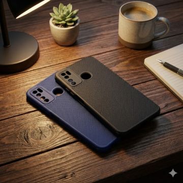 Infinix Hot 9 Multicolour Soft Line Mobile Cover - Image 2