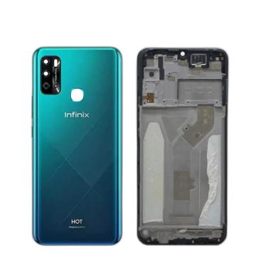 Infinix Hot 9 Play Green Casing - Image 2