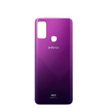 infinix Hot 9 Play Rear Back Body Casing Housing Replacement Battery Back Door For infinix Hot 9 Play - Purple - Image 2