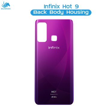 infinix Hot 9 Rear Back Body Casing Housing Replacement Battery Back Door For infinix Hot 9 - Purple - Image 2