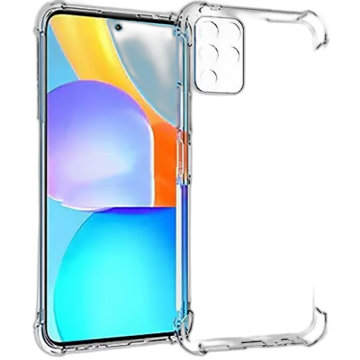 Infinix Note 10 Back Cover Transparent Extra Bumper Anti Shock Soft Crystal Clear Case For Infinix Note 10 - Image 2