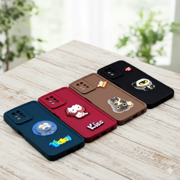 Infinix Note 10 Pro Cute Kitty Blinking Lights Mobile Cover - Image 2