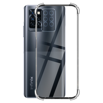 Infinix Note 10 Pro Transparent Crystal Clear Case