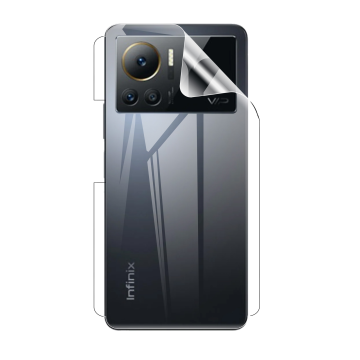 Infinix Note 12 VIP Back Clear Jelly Protector - Soft Hydrogel Film - Image 2