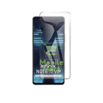 Infinix Note 12 VIP Glass Protector simple Tempered Glass For Infinix Note 12 VIP  - Image 2