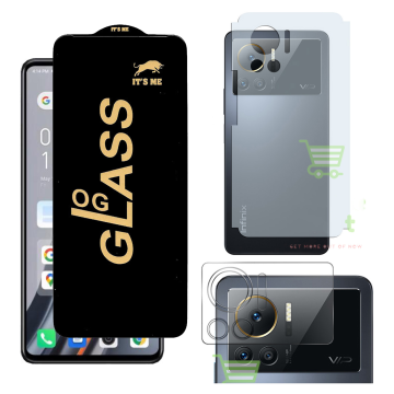 Infinix Note 12 VIP Ultimate Kit: OG Glass + Carbon Back Camera Guard - Image 2