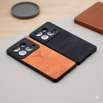 Infinix Note 40 Multicolour Soft Leather Cover - Image 2