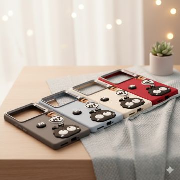 Infinix Note 40 Pro Soft Ring Kitty Mobile Cover - Image 2