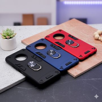 Infinix Note 7 Armor Stand Hard Mobile Cover - Image 2