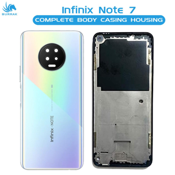Infinix Note 7 Blue Housing - Image 2