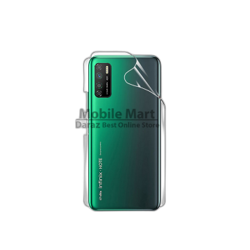 Infinix Note 7 Lite Back Protection Clear Jelly Soft Ultra Clear Jell For Infinix Note 7 Lite - Image 2