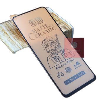 Infinix Note 7 Matte Ceramic Glass Protector For Infinix Note 7 - Image 2