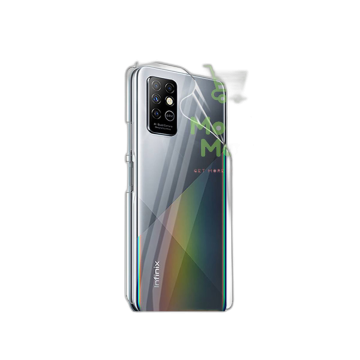 Infinix Note 8 Back Protection Clear Jelly Soft Ultra Clear Jell For Infinix Note 8 - Image 2