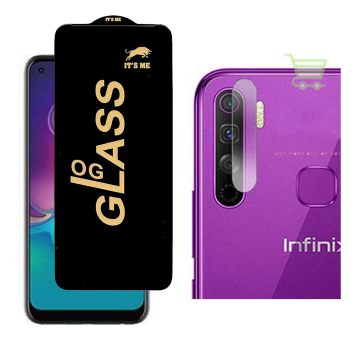 Infinix S5 Lite Safety Deal: OG Glass + Camera Lens Protector - Image 2