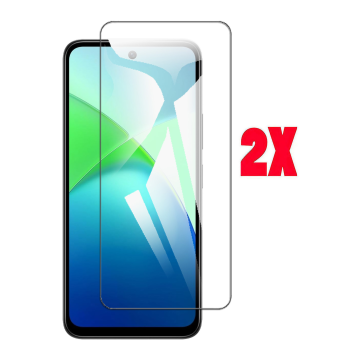 Infinix Smart 10 Glass Protector Polish Screen Tempered For - 2Pcs - Image 2