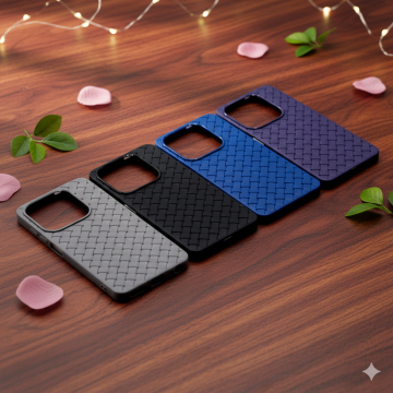 Infinix Smart 10 HD Back Cover Soft Silicone Cube Case