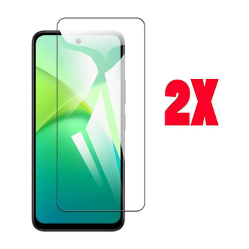 Infinix Smart 10 Plus Glass Protector Polish Screen Tempered For - 2Pcs - Image 2