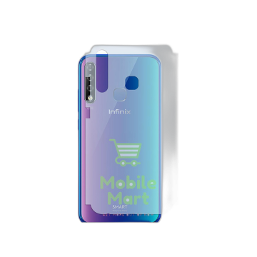 Infinix Smart 3 Plus Back Protector Skin Matte Style Protector For Infinix Smart 3 Plus  - Image 2