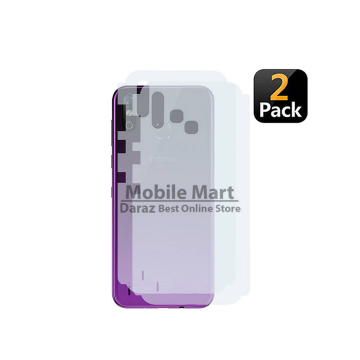 Infinix Smart 4 Back Protector Skin Matte Style Protector For Infinix Smart 4 - Image 2