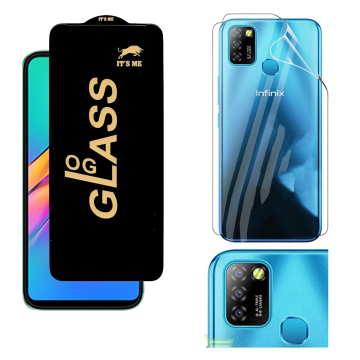 Infinix Smart 5 Clear 360: OG Glass + Back Jelly Camera Film - Image 2