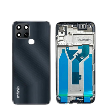 Infinix Smart 6 Black Housing - Image 2