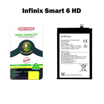 Infinix Smart 6 HD Battery Replacement - King Power 5000mAh (BL-49MT) - Image 2