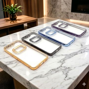 Infinix Smart 6 Multi Chrome Border Camera Protection Cover - Image 2