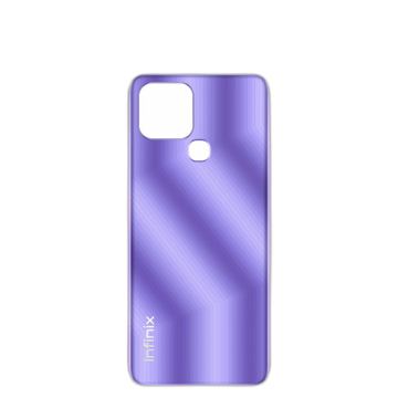 infinix Smart 6 Rear Back Body Casing Housing Replacement Battery Back Door For infinix Smart 6 - Purple - Image 2