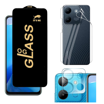 Infinix Smart 7 Clear 360: OG Glass + Back Jelly Camera Film - Image 2