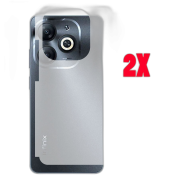Infinix Smart 8 Plus Back Protector Skin Matte Style Protector For Infinix Smart 8 Plus  - Image 2
