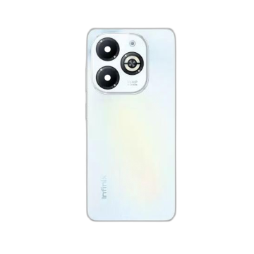 Infinix Smart 8 Plus Housing Middle Frame With Side Button and Replacement Battery Back Door For Smart 8 Plus - Black - Image 2