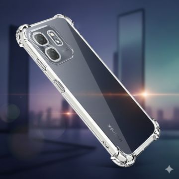 Infinix Smart 9 Crystal Clear Extra Bumper Anti Shock Mobile Cover - Image 2