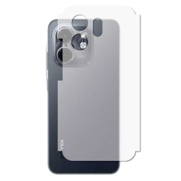 Infinix Smart 9 Hd Back Protector Carbon Fiber Matte Soft Skin Sheet - Image 2
