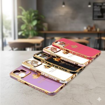 Infinix Zero 20 Golden Border Camera Protection Cover - Image 2