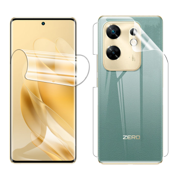 Infinix Zero 30 4G Front & Back Protection Clear Jelly Soft Ultra Clear Jell For Infinix Zero 30 4G - Image 2