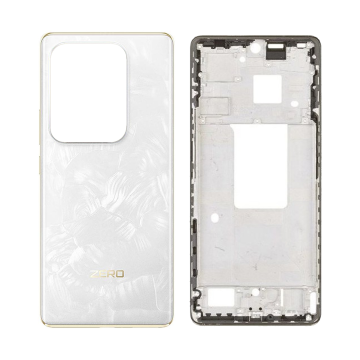 Infinix Zero 30 4G Rear Complete Body Casing Housing Replacement For Zero 30 4G - White - Image 2