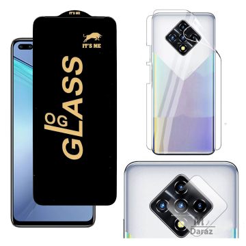 Infinix Zero 8 Clear Bundle: OG Glass + Back Jelly Camera Protector - Image 2
