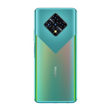 Infinix Zero 8 Housing Middle Frame With Side Button Body Casing Replacement For Infinix Zero 8 - Green - Image 2