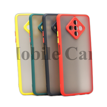 Infinix Zero 8 Smoky Matte Armor Case Camera Protection Mobile Cover