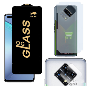 Infinix Zero 8 Ultimate Kit: OG Glass + Carbon Back Camera Guard - Image 2