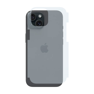 iPhone 15 Carbon Fiber Back Protector - Soft Matte Skin Sheet - Image 2