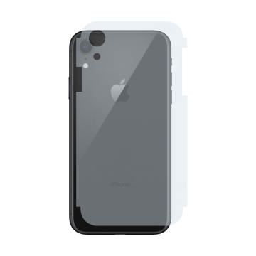 iPhone XR Carbon Fiber Back Skin - Matte Protective Film - Image 2