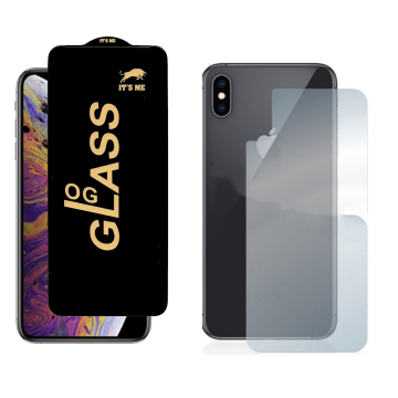 iPhone XS Max Safety Deal: OG Glass + Carbon Fiber Back Skin - Image 2