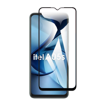 iTel A05s Full Screen Protector 9D Tempered Glass Protector For iTel A05s 