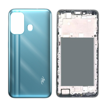 iTel A27 Rear Complete Body Casing Housing Replacement For iTel A27 - Blue - Image 2